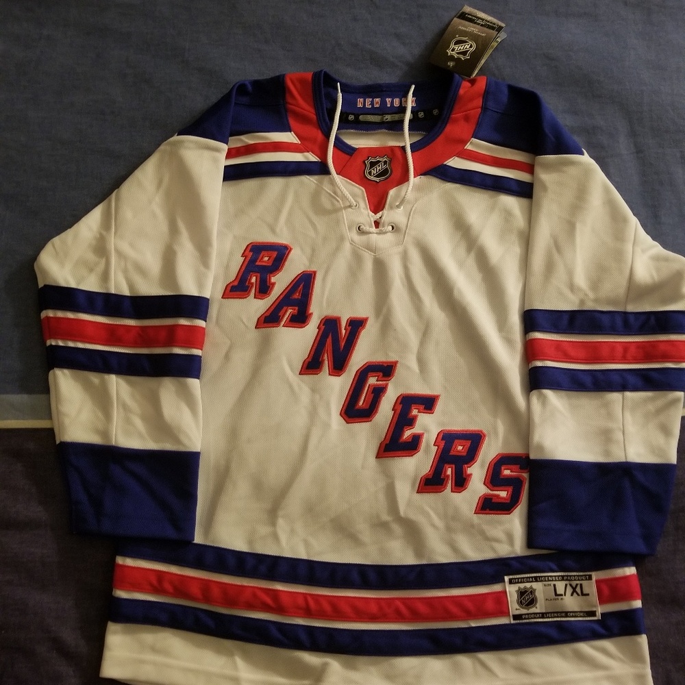 NY Rangers Blank Away Youth Jersey